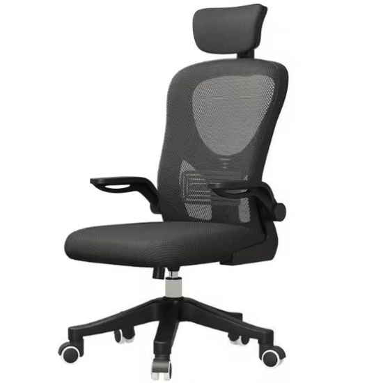 16990-Office Chair Nylon Base Ergonomic Office Chair Mesh Back with Adjustable - Image 1